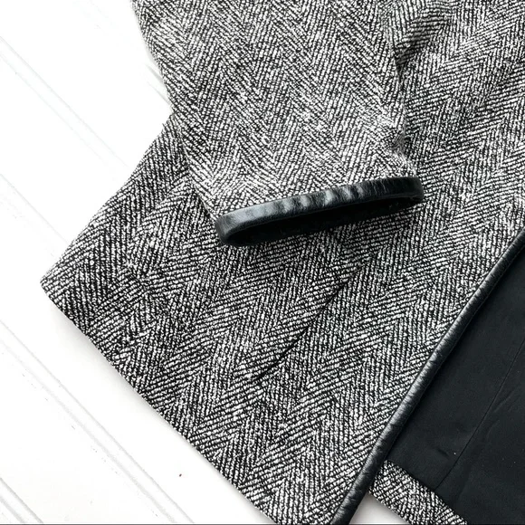 Bebe Herringbone Dress & Jacket | size 8 - Picture 4 of 7